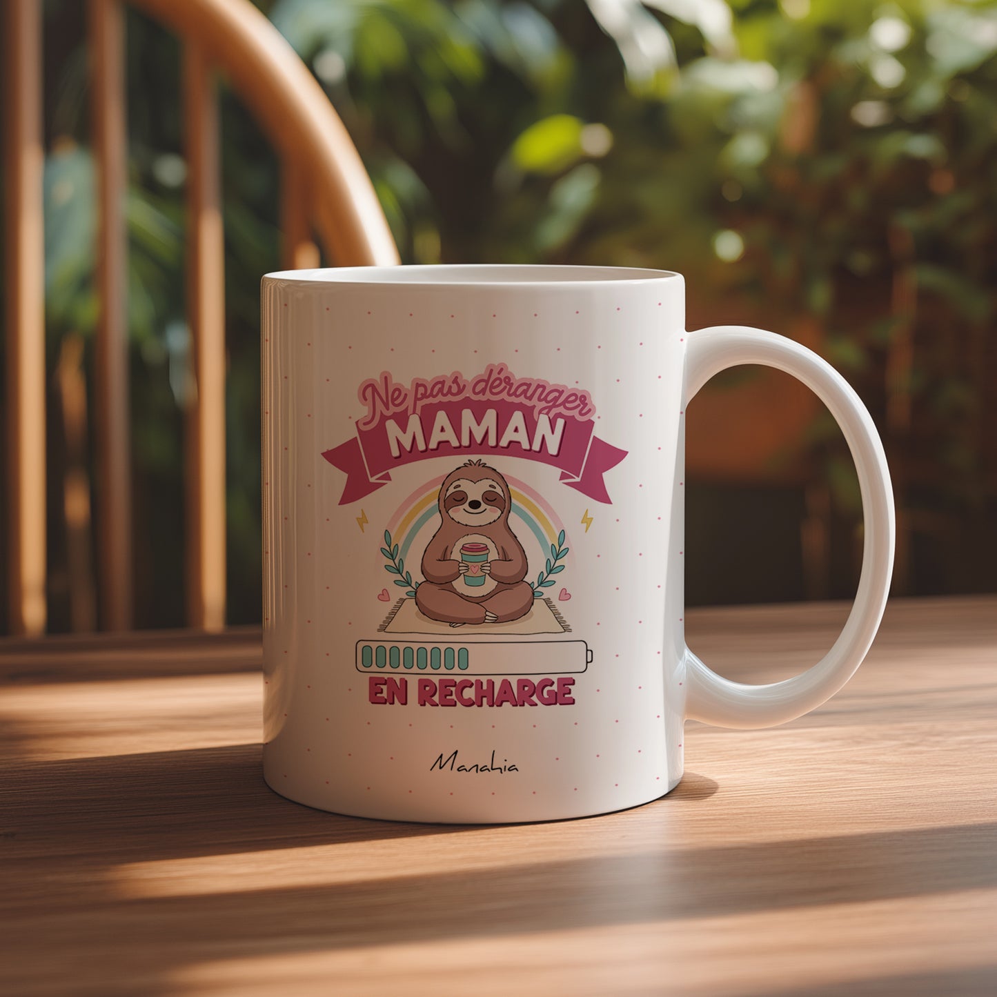 Mug maman - Ne pas déranger, maman en recharge