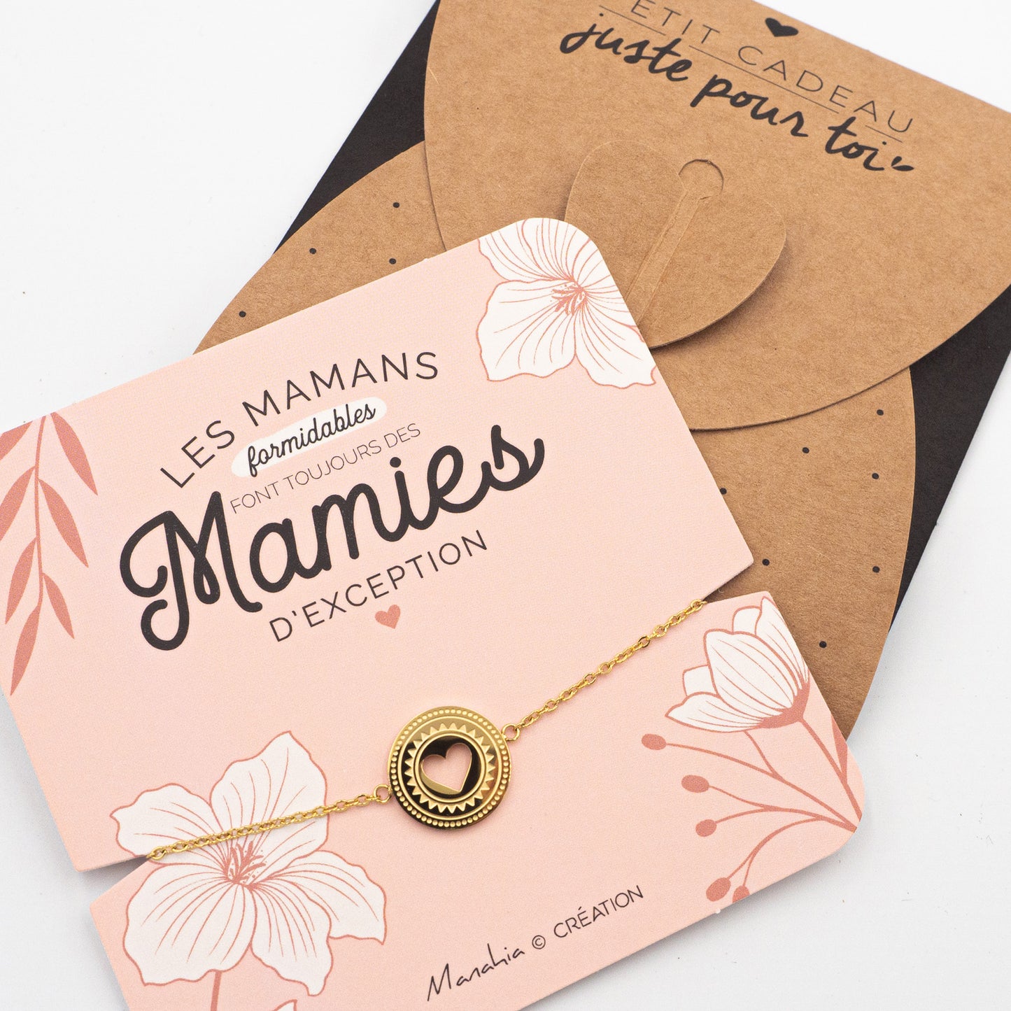 Bracelet - Médaillon - Les mamans formidables font toujours des mamies d'exception