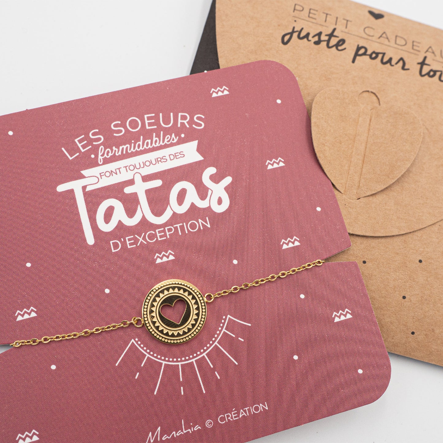 Bracelet - Médaillon - Les soeurs formidables font toujours des tatas d'exception