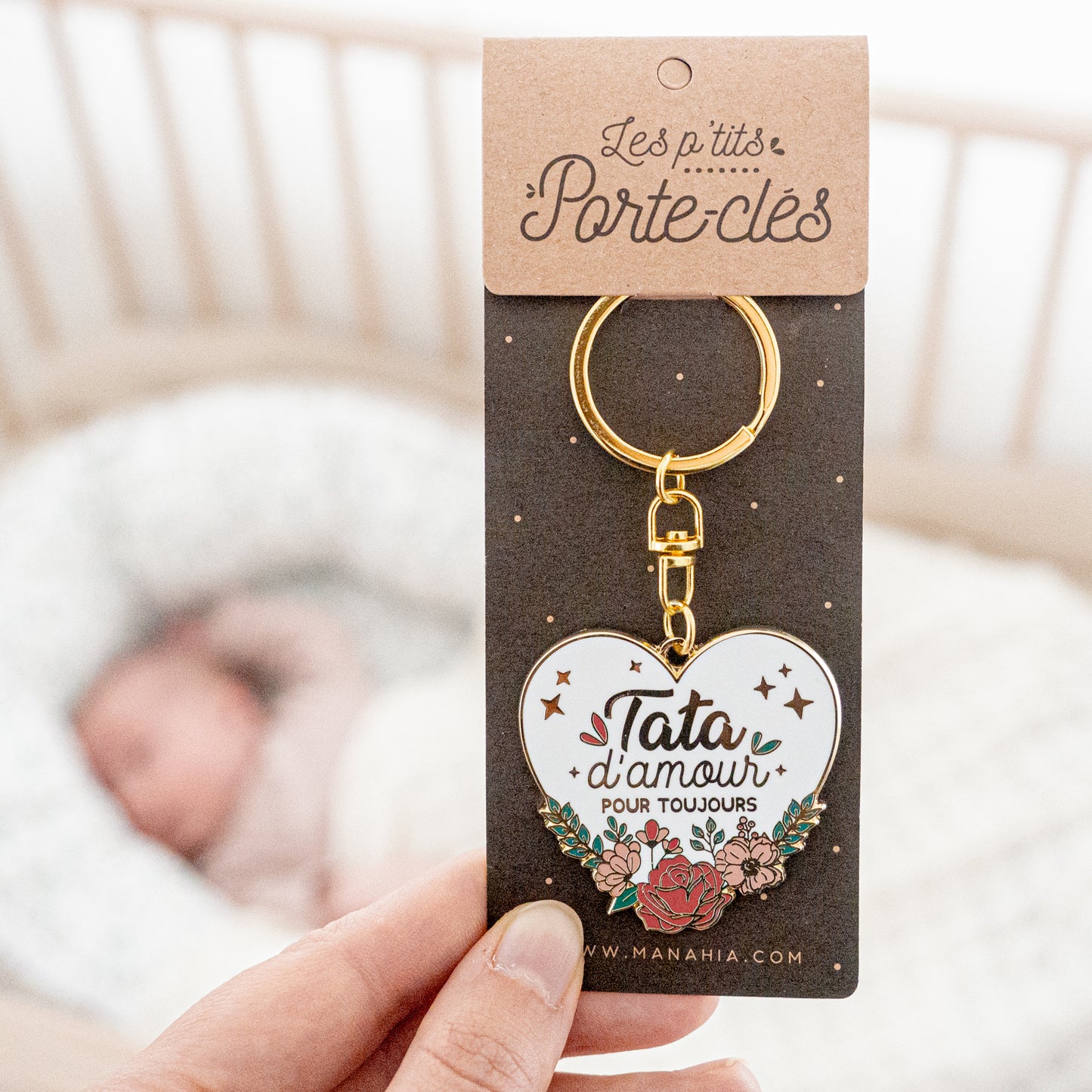 Porte-clés - Tata d'amour pour toujours