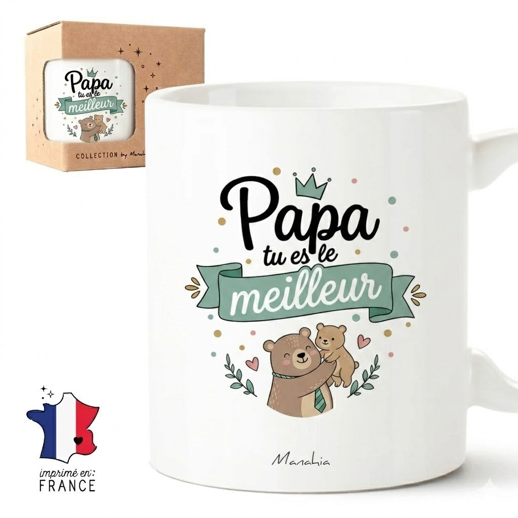 Mug papa – Papa tu es le meilleur