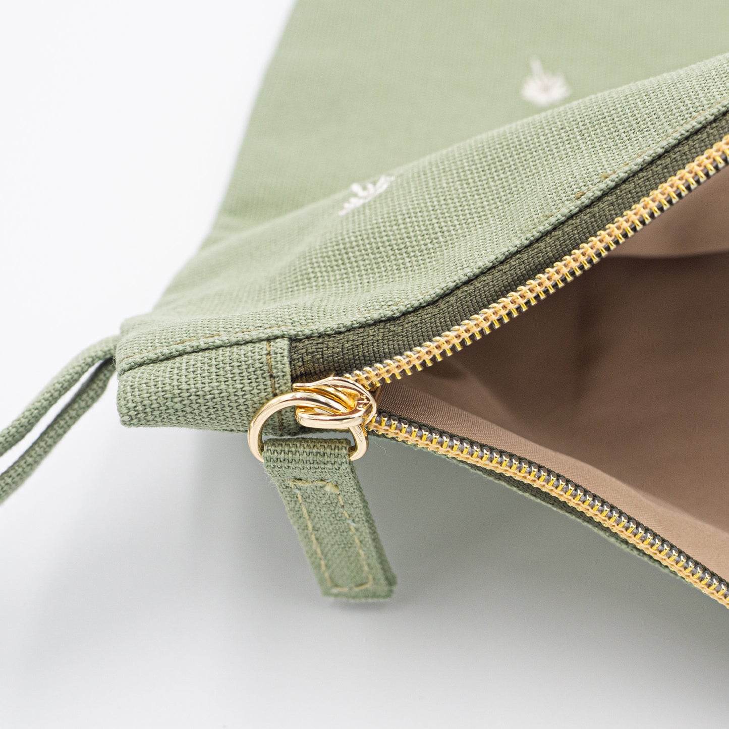 Pochette brodée - Super maîtresse trop trop chouette