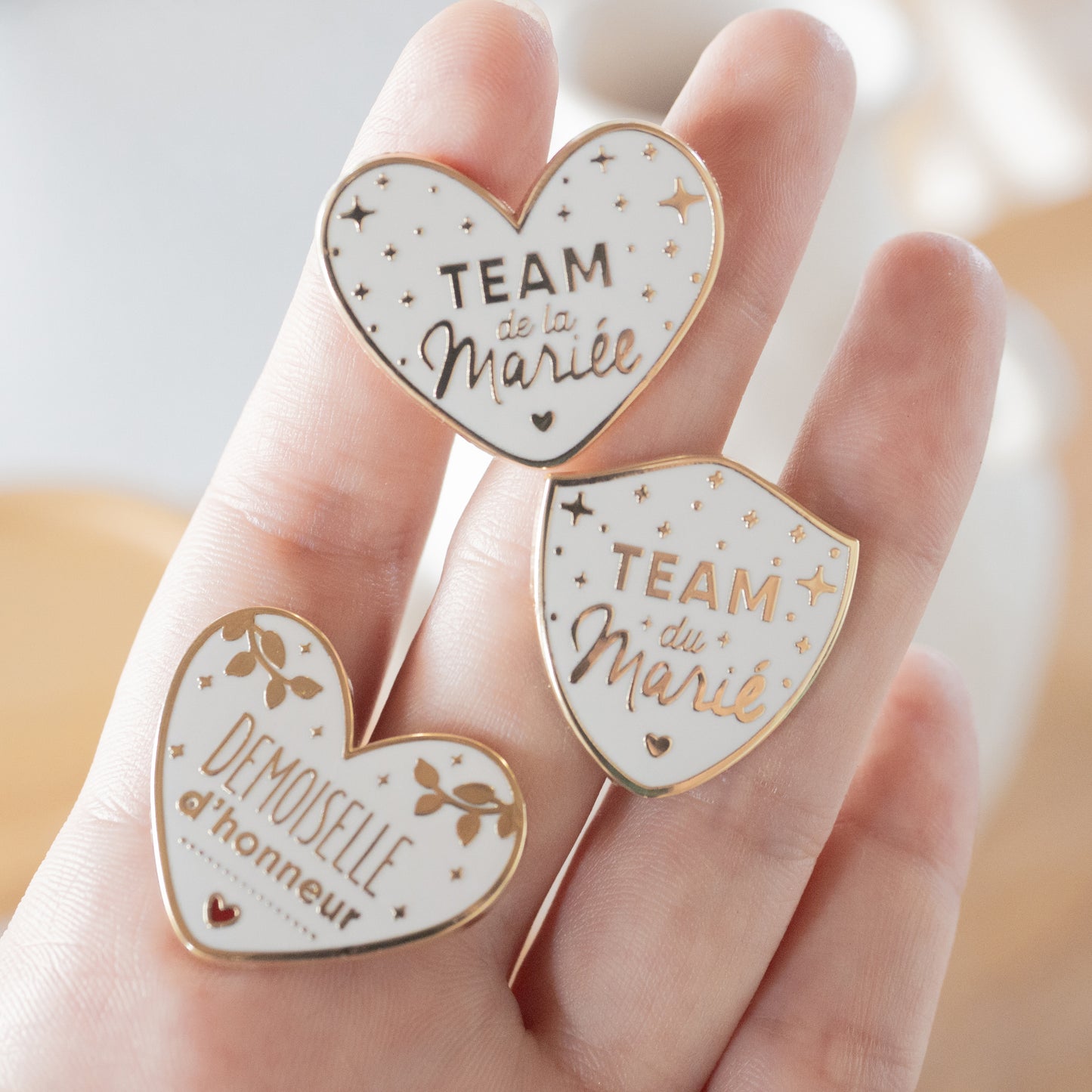 Pin's - Team de la mariée