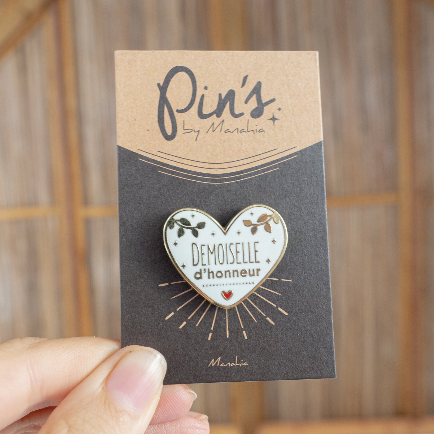 Pin's - Demoiselle d'honneur