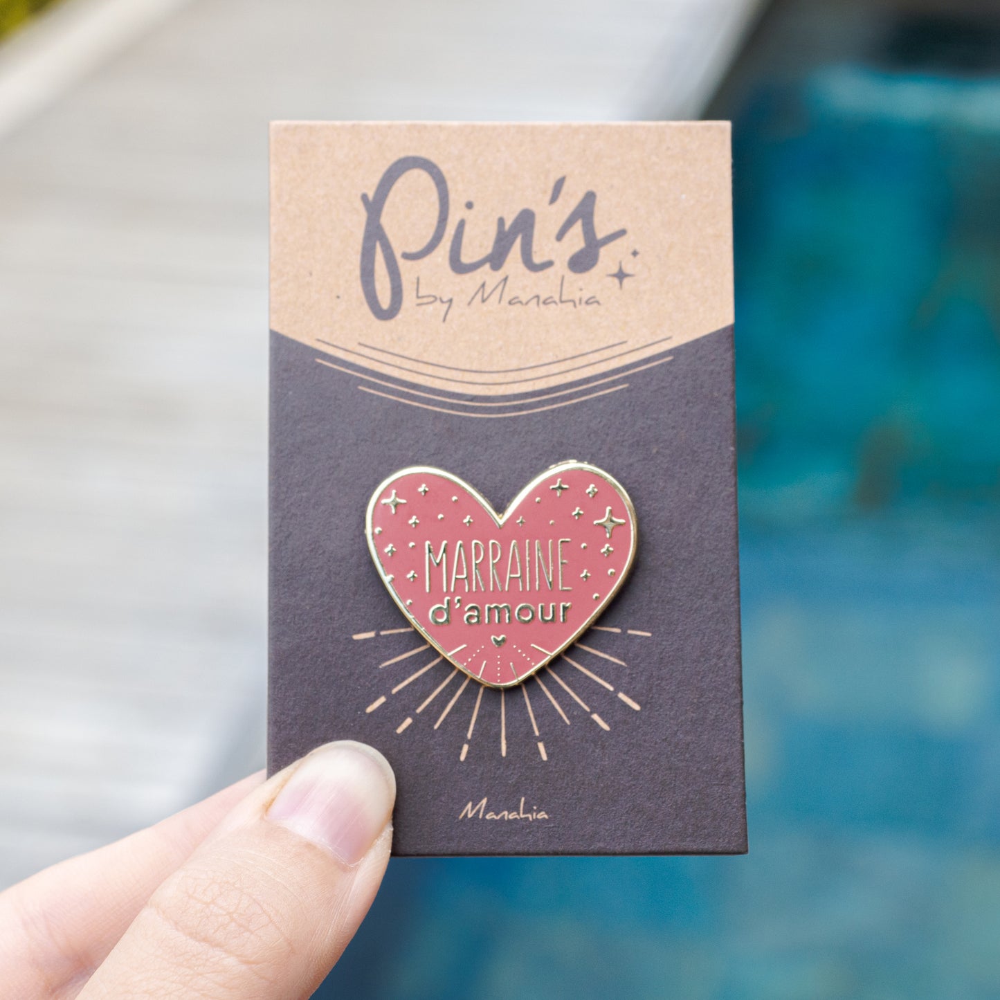 Pin's - Marraine d'amour