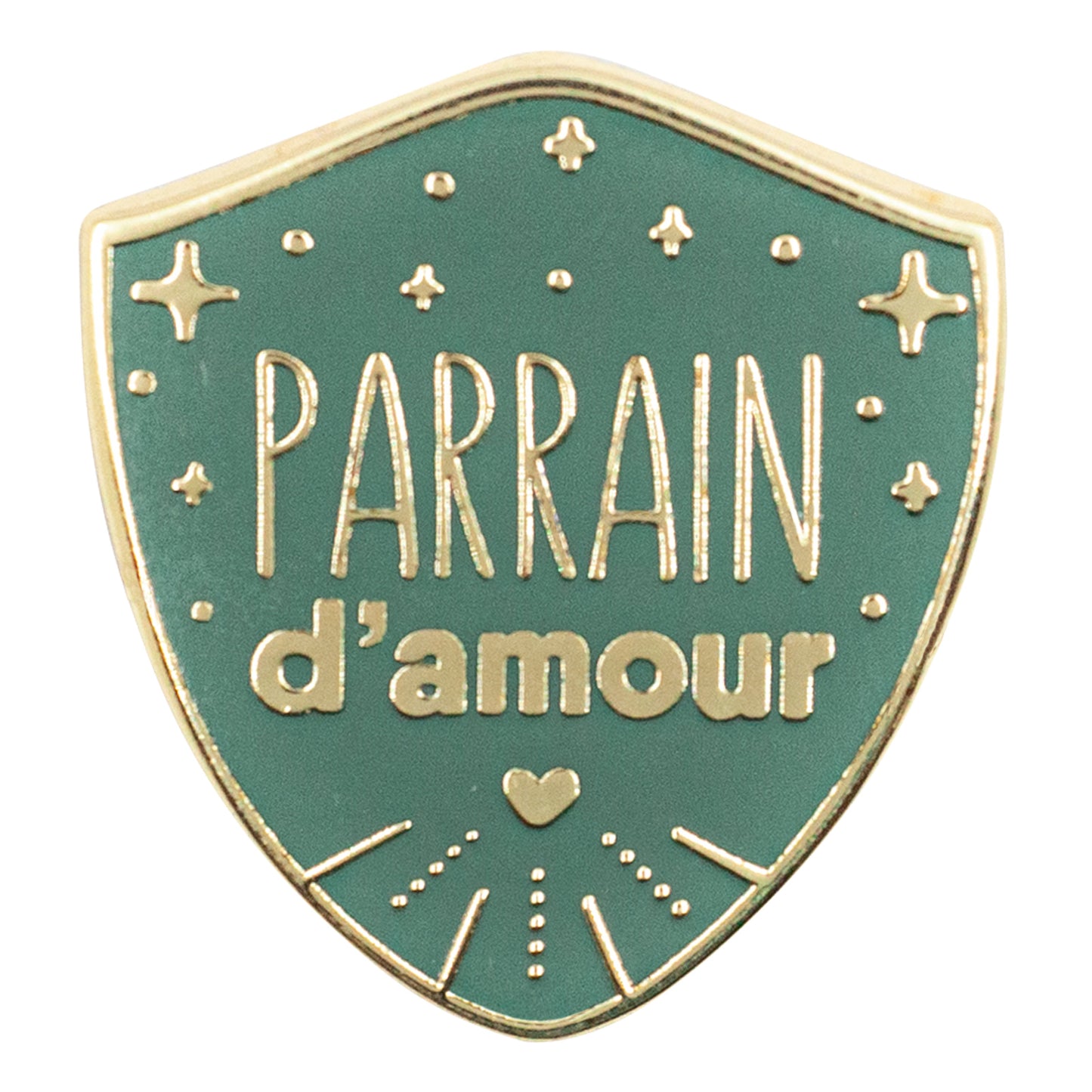 Pin's - Parrain d'amour
