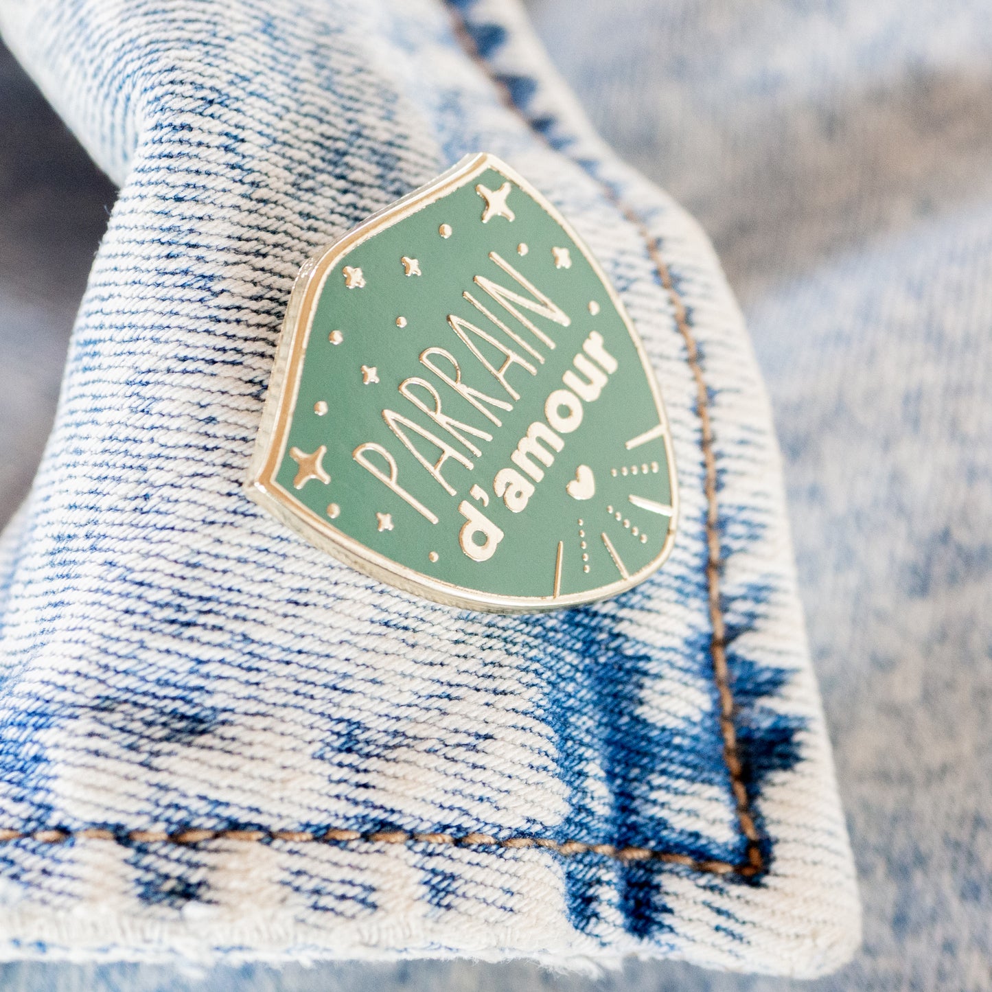 Pin's - Parrain d'amour