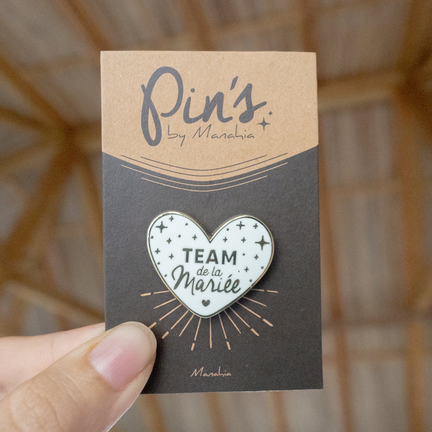 Pin's - Team de la mariée