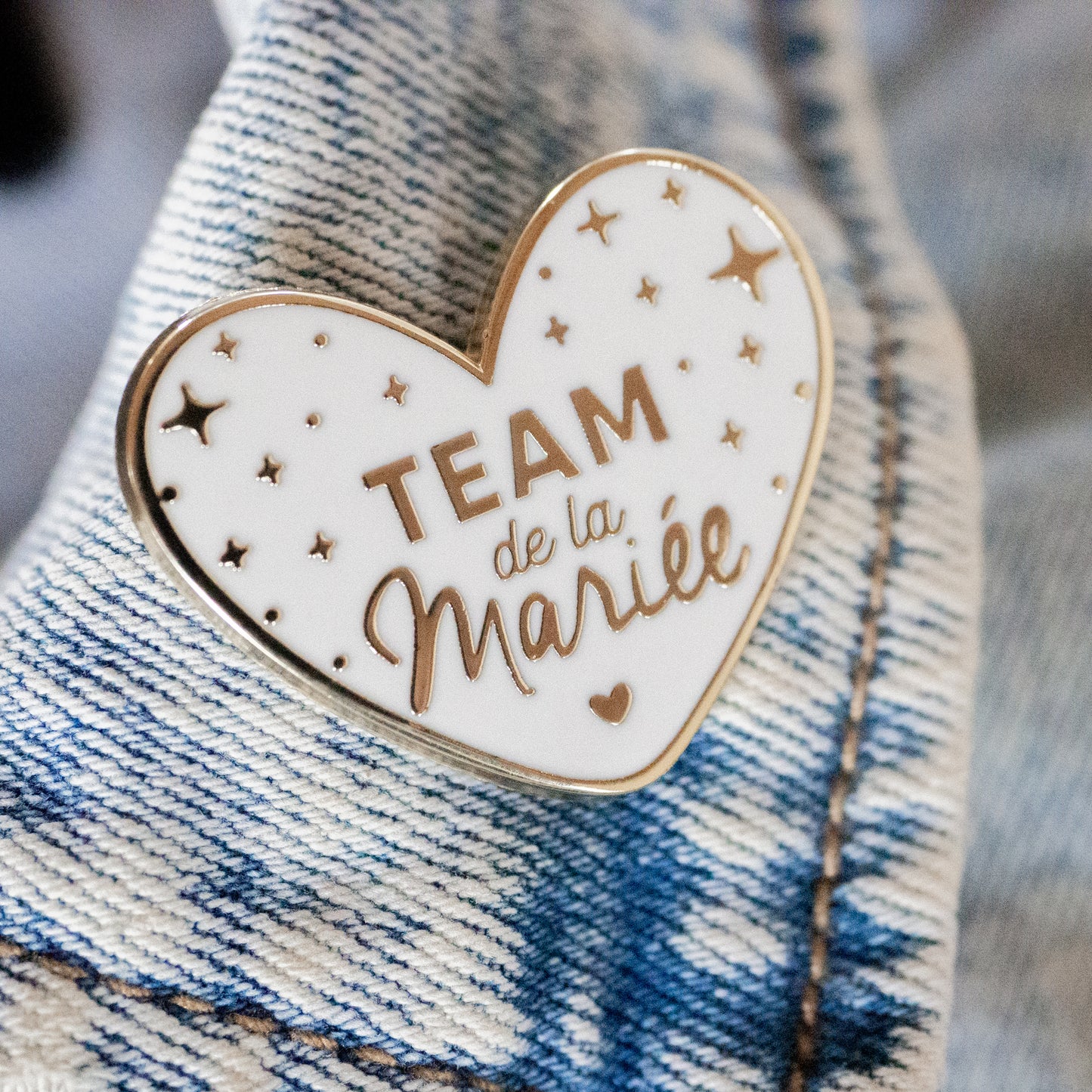 Pin's - Team de la mariée