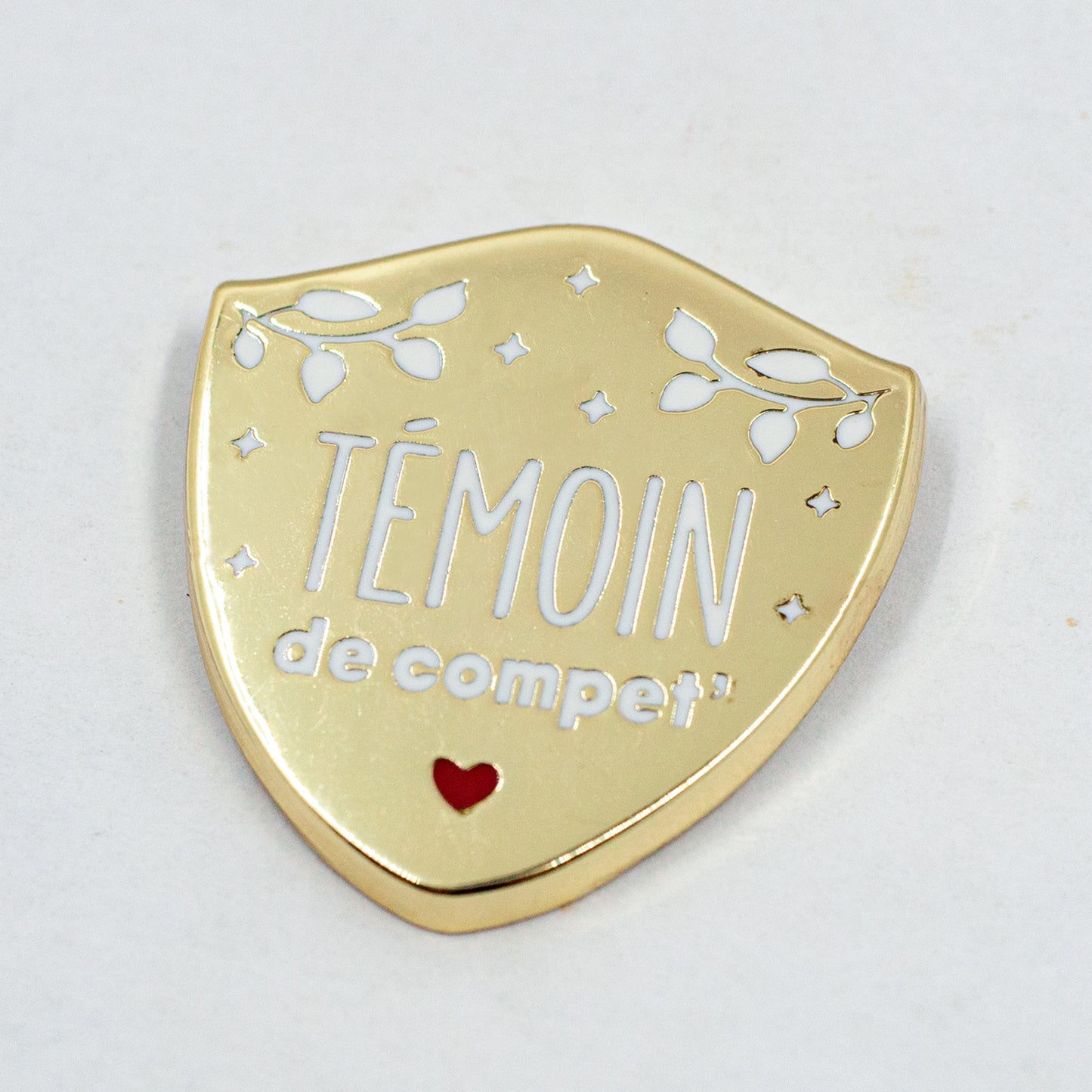 Pin's - Témoin de compet