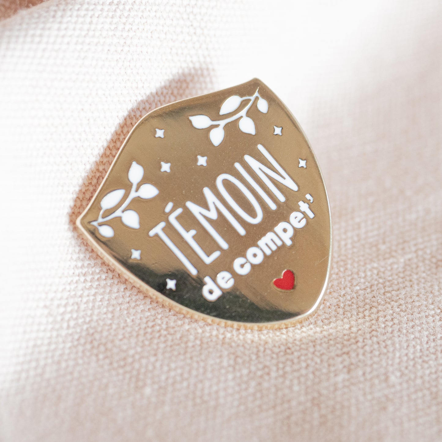 Pin's - Témoin de compet