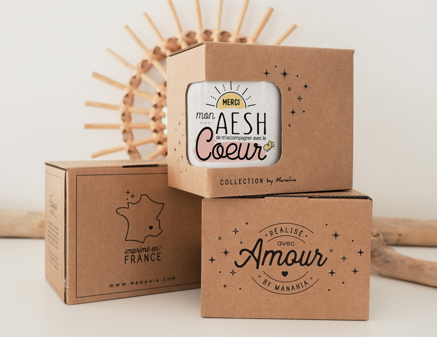 MUG - Merci mon AESH de m'accompagner avec le cœur - Manahia