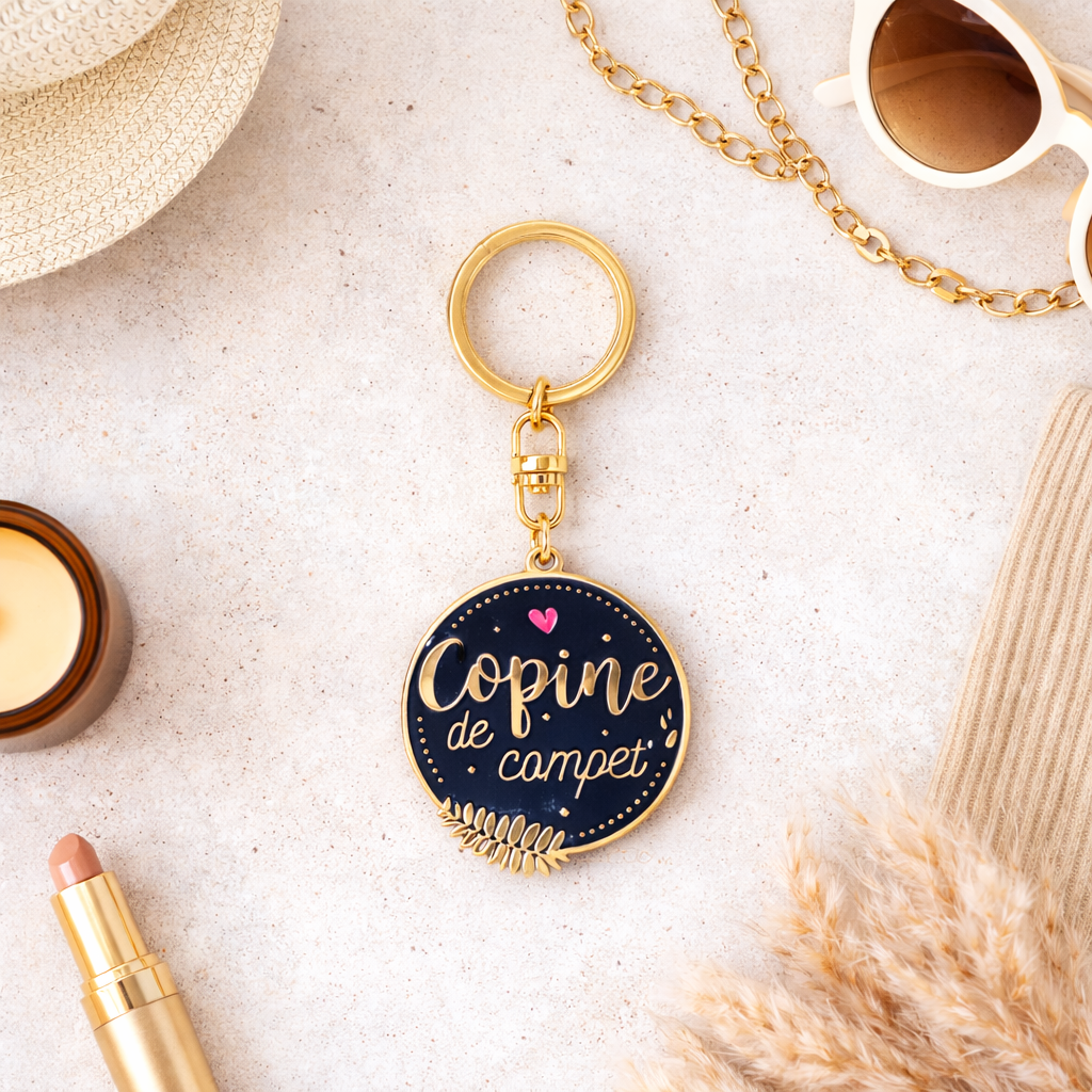 Porte-clés - Copine de compet' – cadeau copine