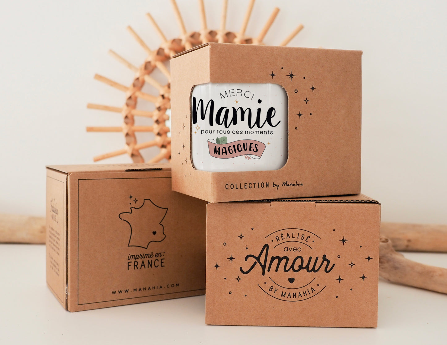 Mug - Merci mamie pour tous ces moments magiques