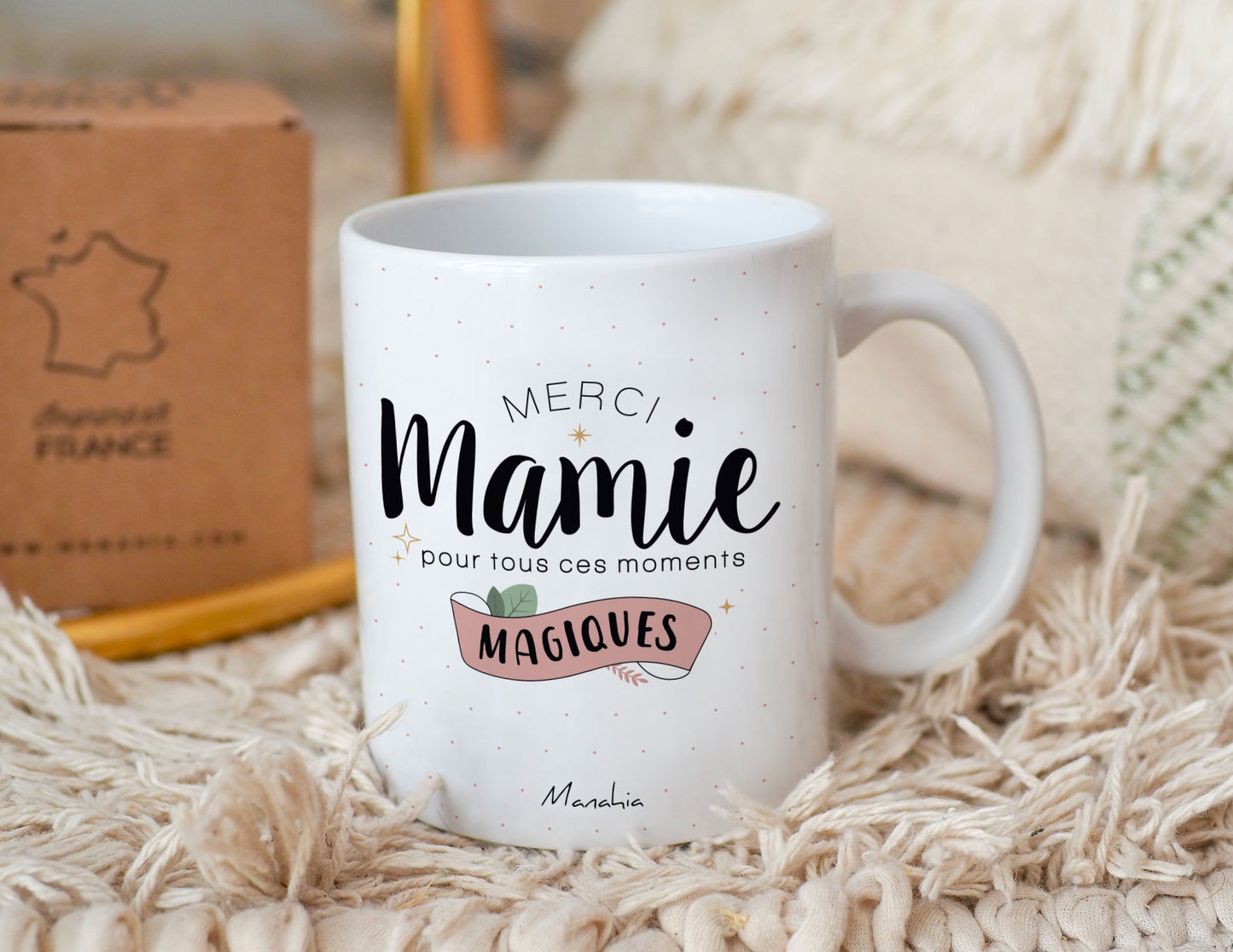Mug - Merci mamie pour tous ces moments magiques