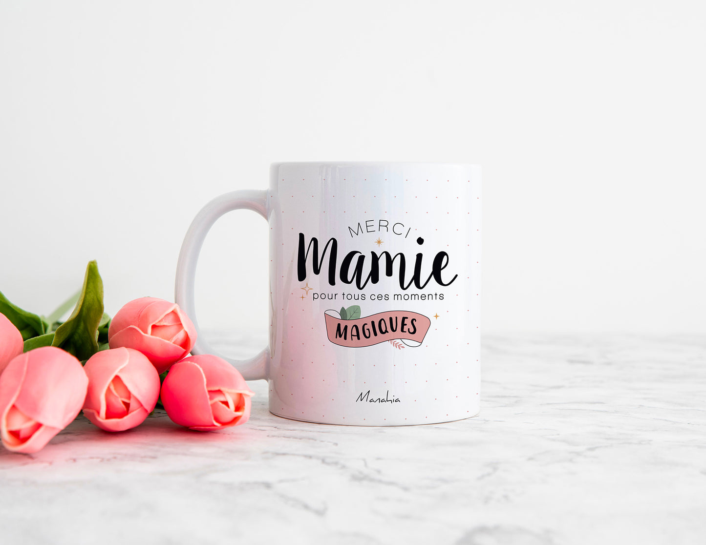 Mug - Merci mamie pour tous ces moments magiques