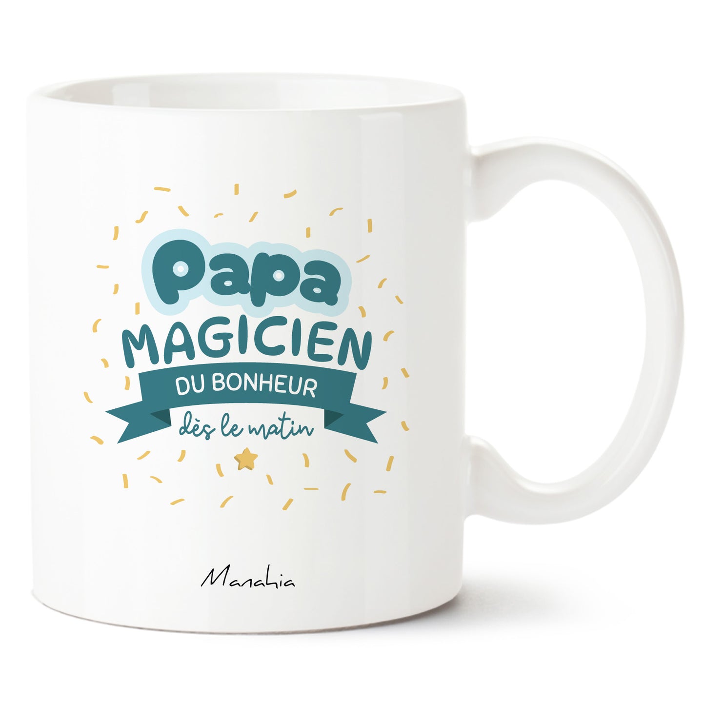 Mug - Papa, magicien du bonheur dès le matin - Manahia