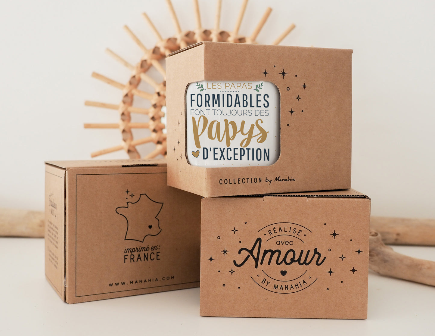 Mug - Les papas formidables font toujours des papys d'exception
