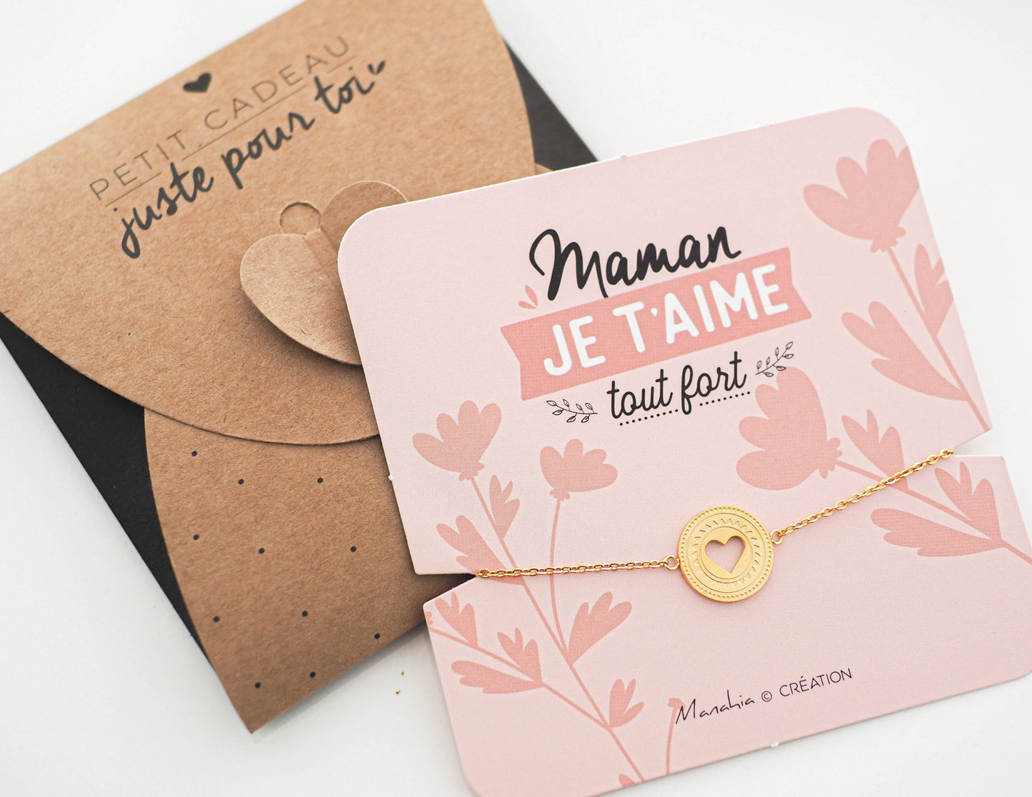 Bracelet maman - Médaillon