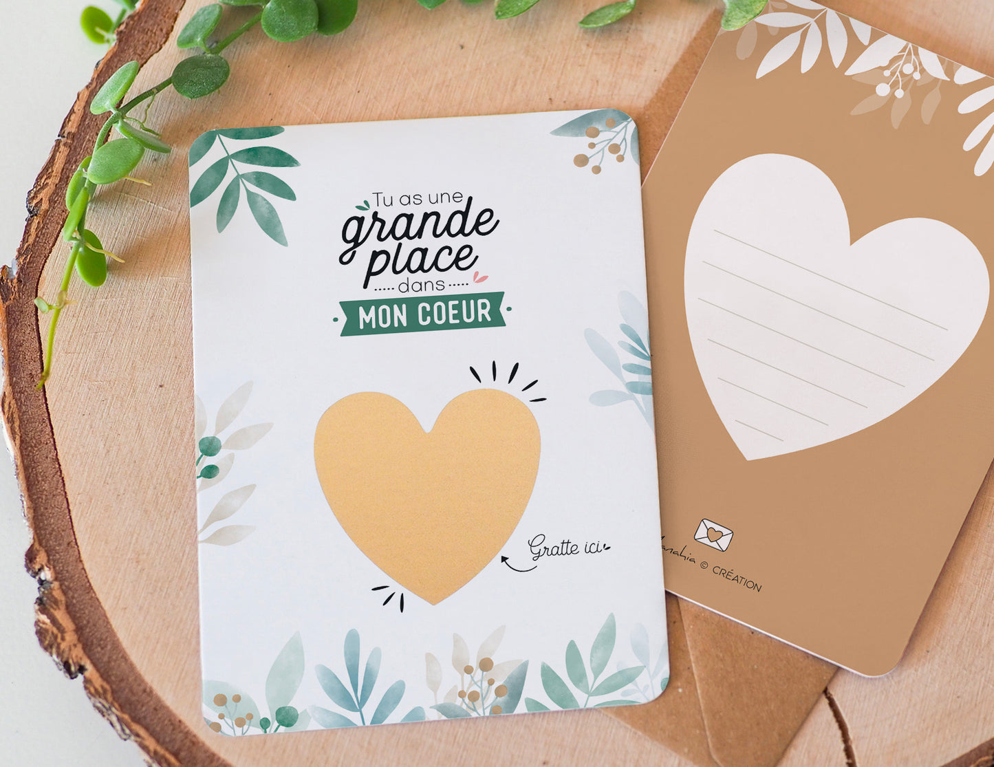 Carte à gratter - Coeur - Veux-tu être ma demoiselle d'honneur ?