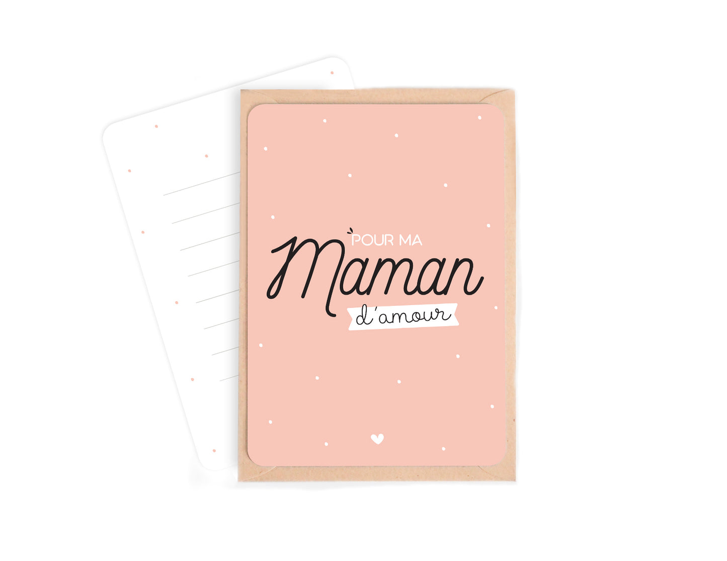 Carte maman - Pour ma maman d'amour