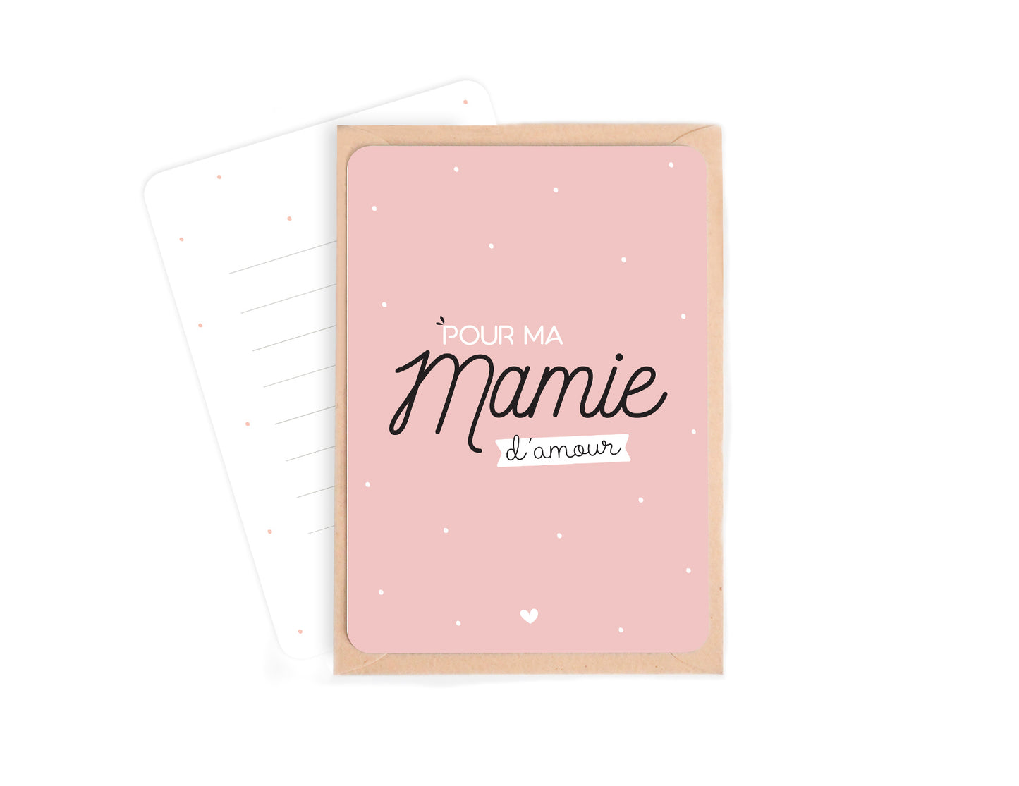 Carte mamie - Pour ma mamie d'amour