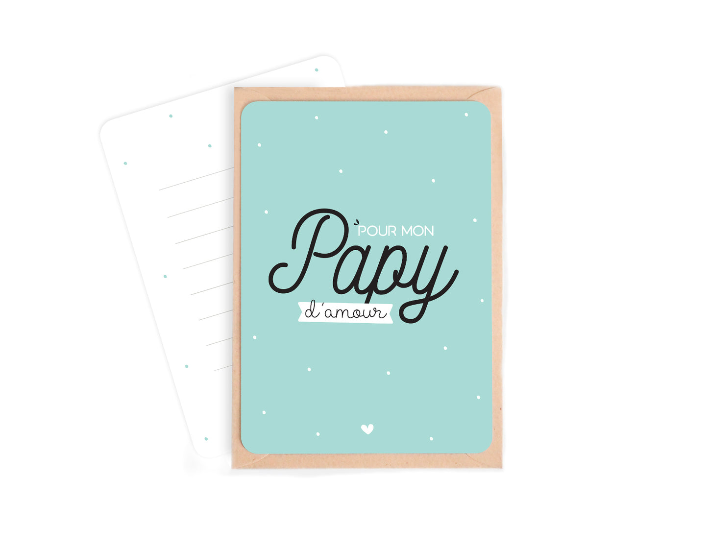 Carte papy - Pour mon papy d'amour