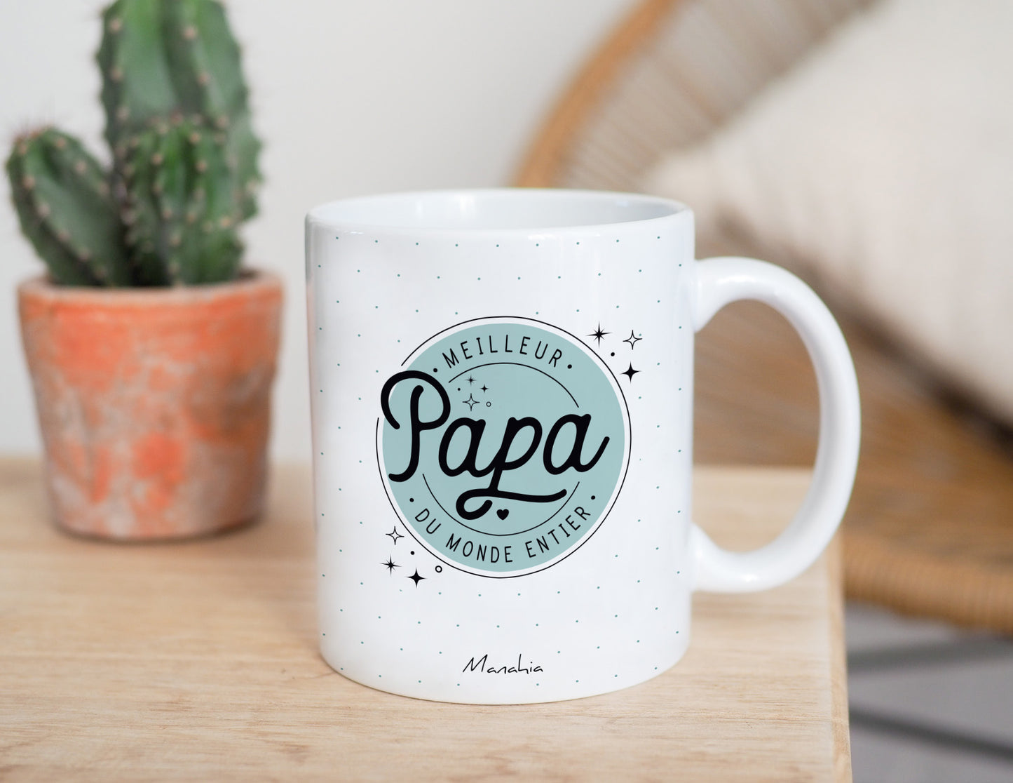 Mug - meilleur papa du monde entier - Manahia
