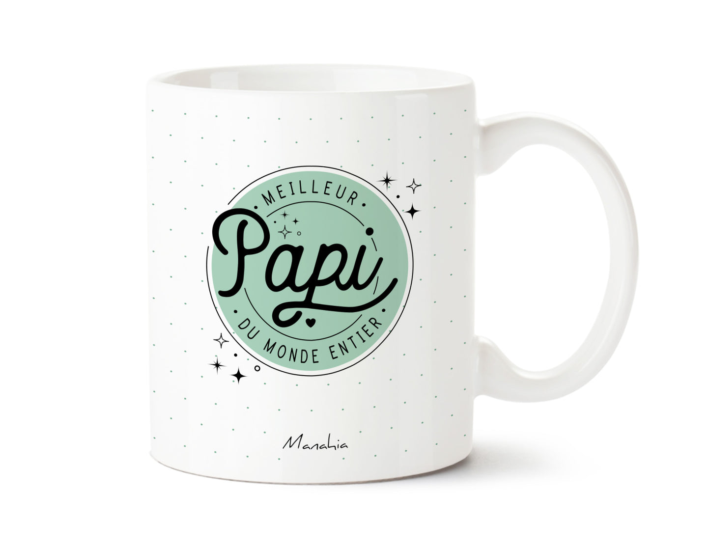 Mug - meilleur papi du monde entier - Manahia