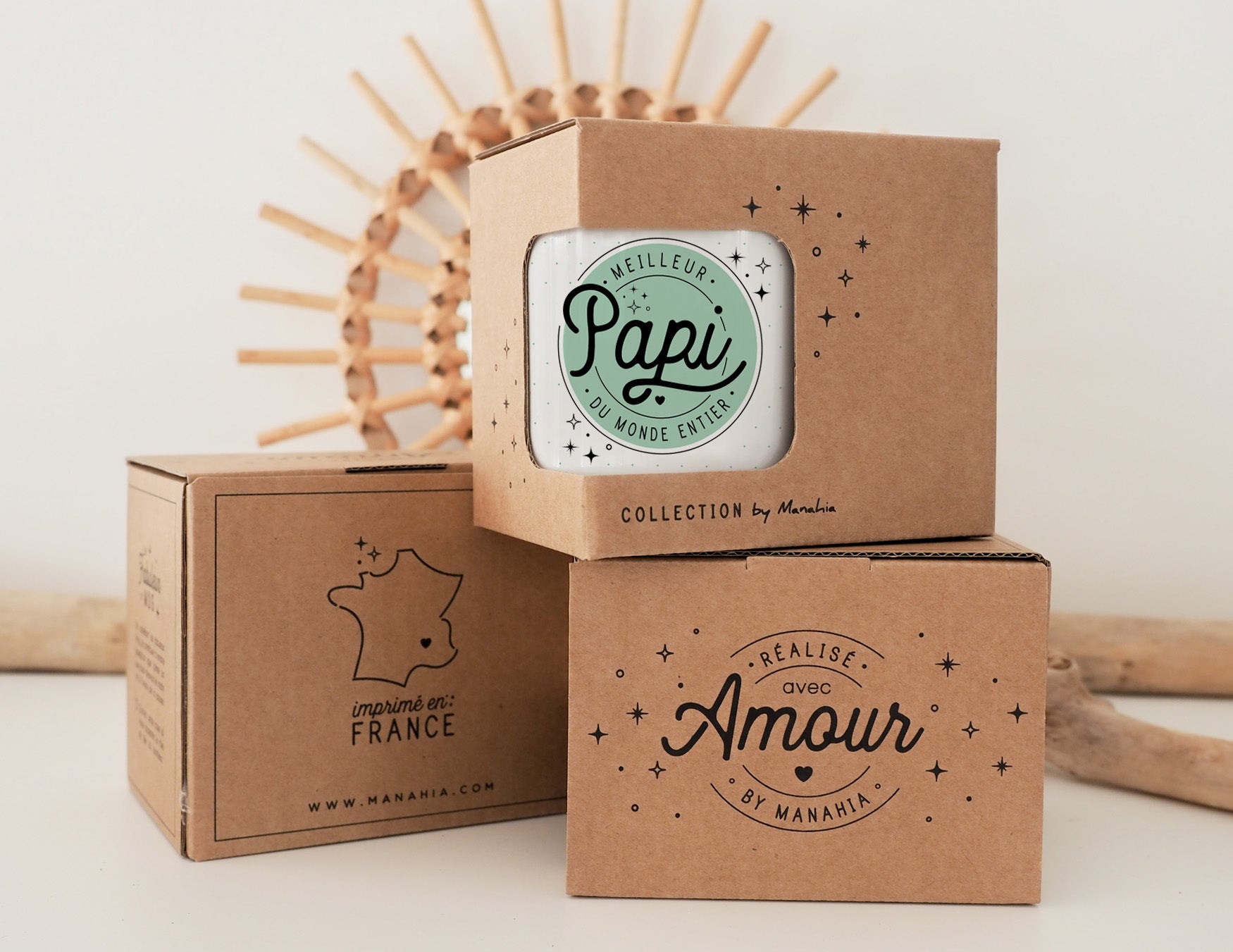 Mug - meilleur papi du monde entier - Manahia