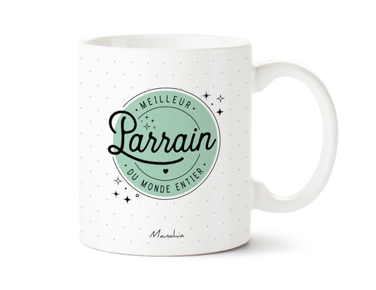 Mug - meilleur parrain du monde entier - Manahia