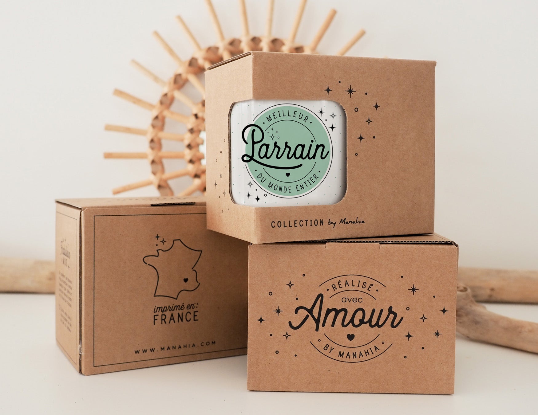 Mug - meilleur parrain du monde entier - Manahia