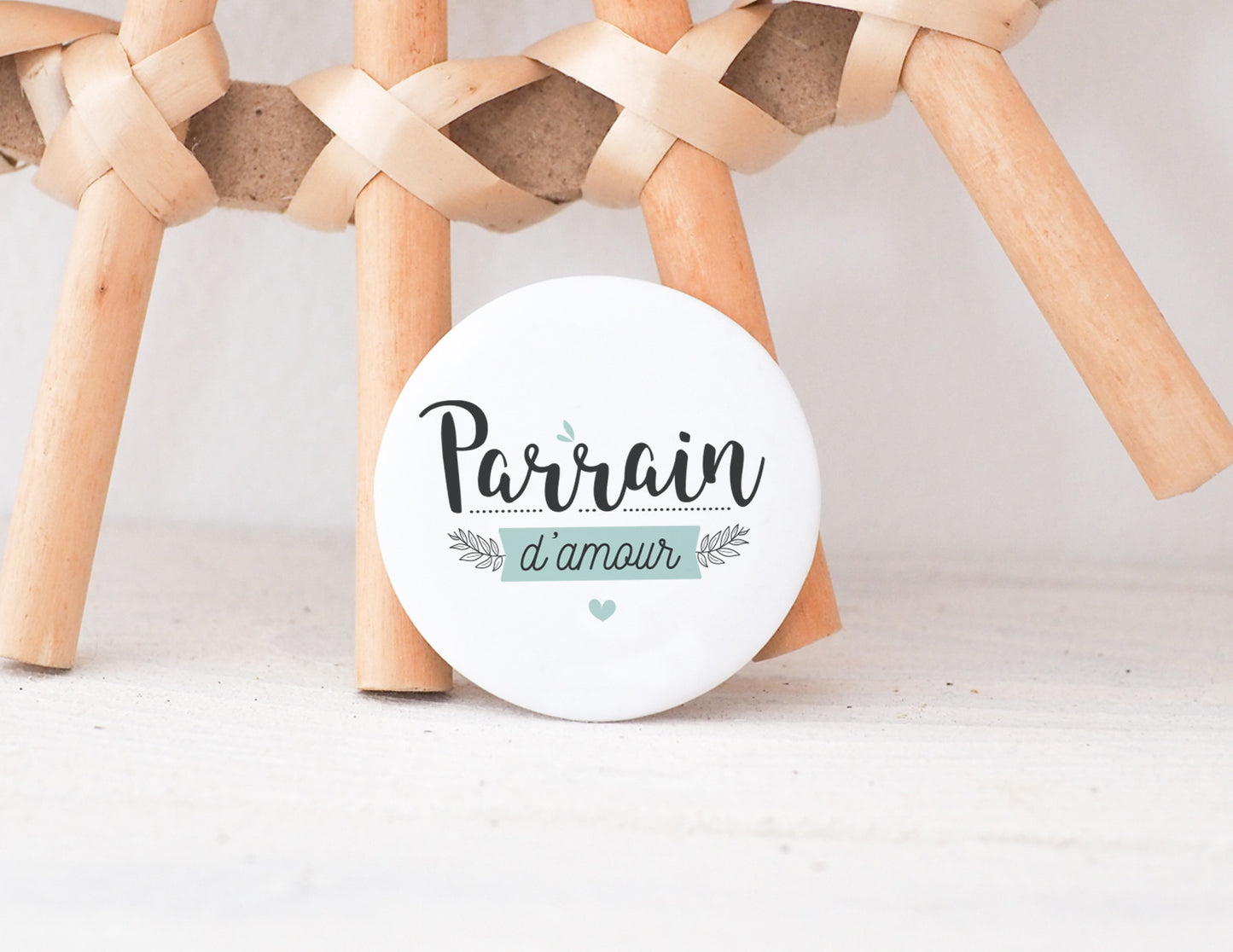 Badge - Parrain d'amour