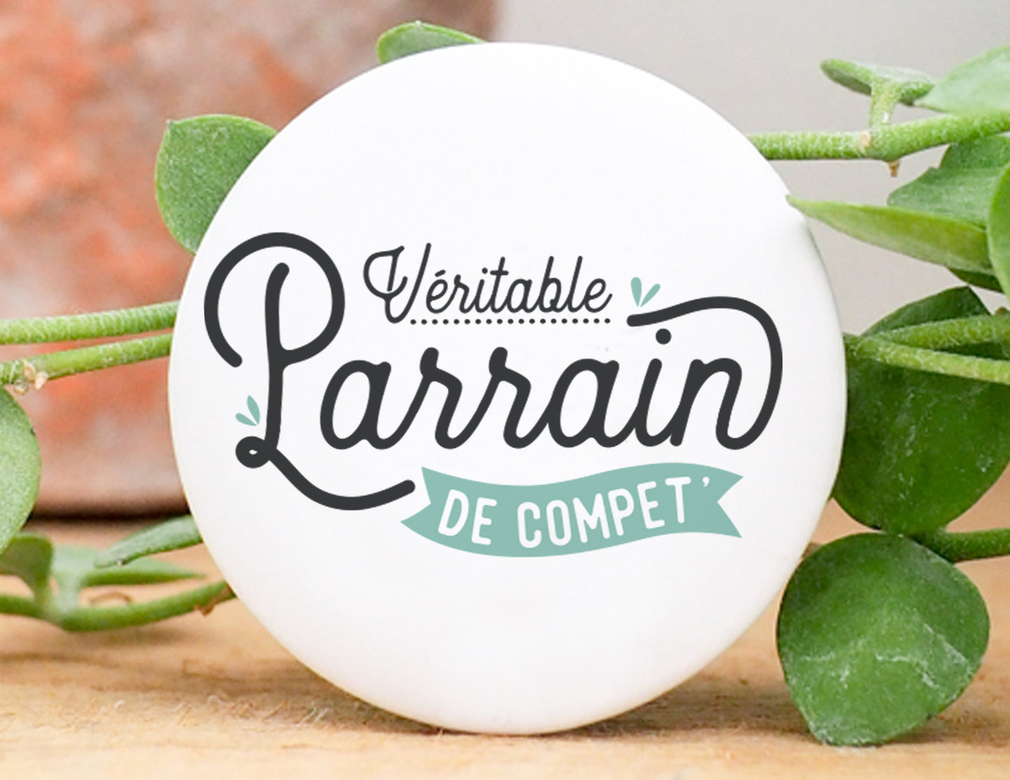 Badge - Véritable parrain de compet' - Manahia