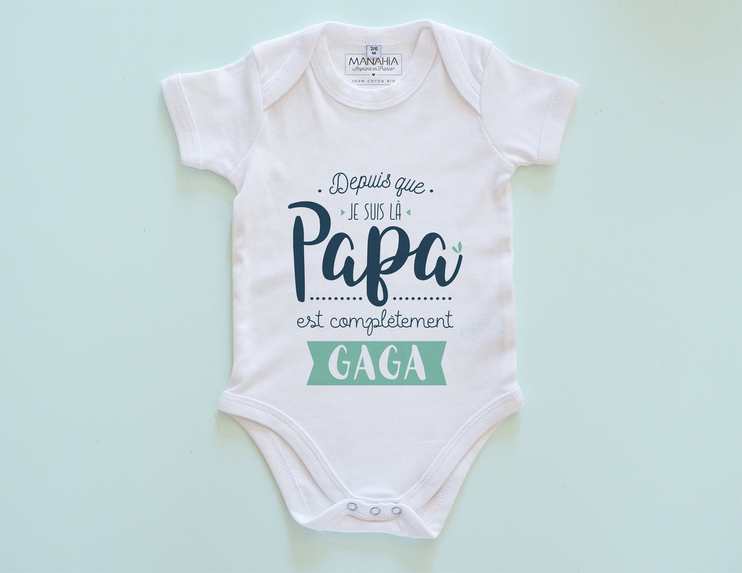 Body - Depuis que je suis là, papa est complètement gaga - Bleu