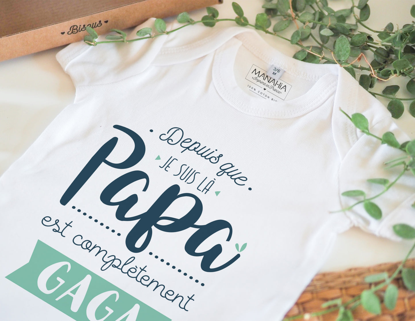 Body - Depuis que je suis là, papa est complètement gaga - Bleu
