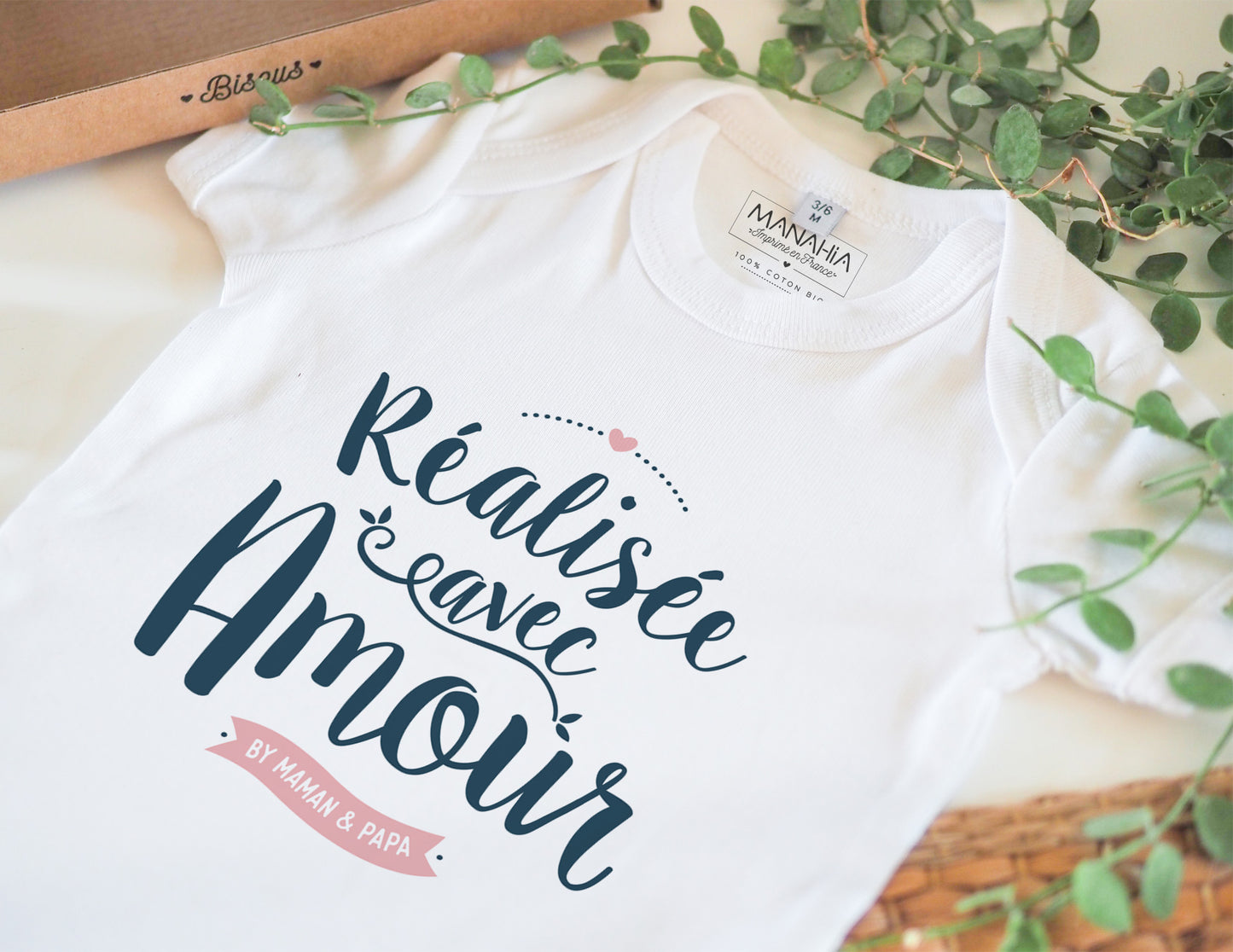 Body - Réalisée avec amour - Rose