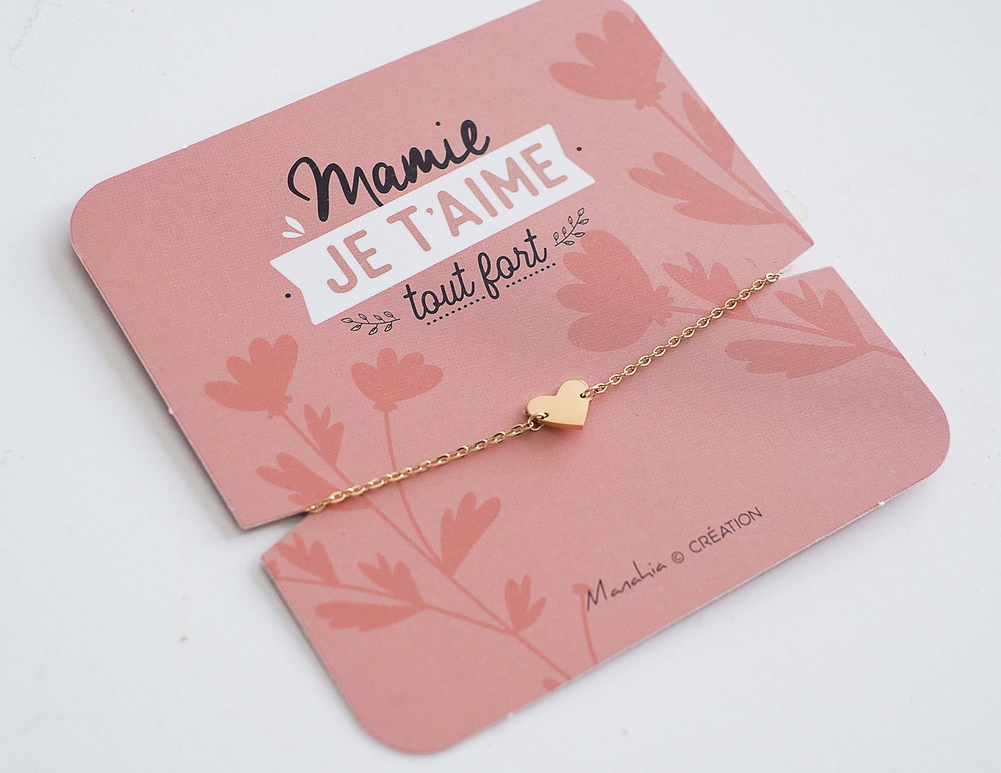 Bracelet mamie - Coeur