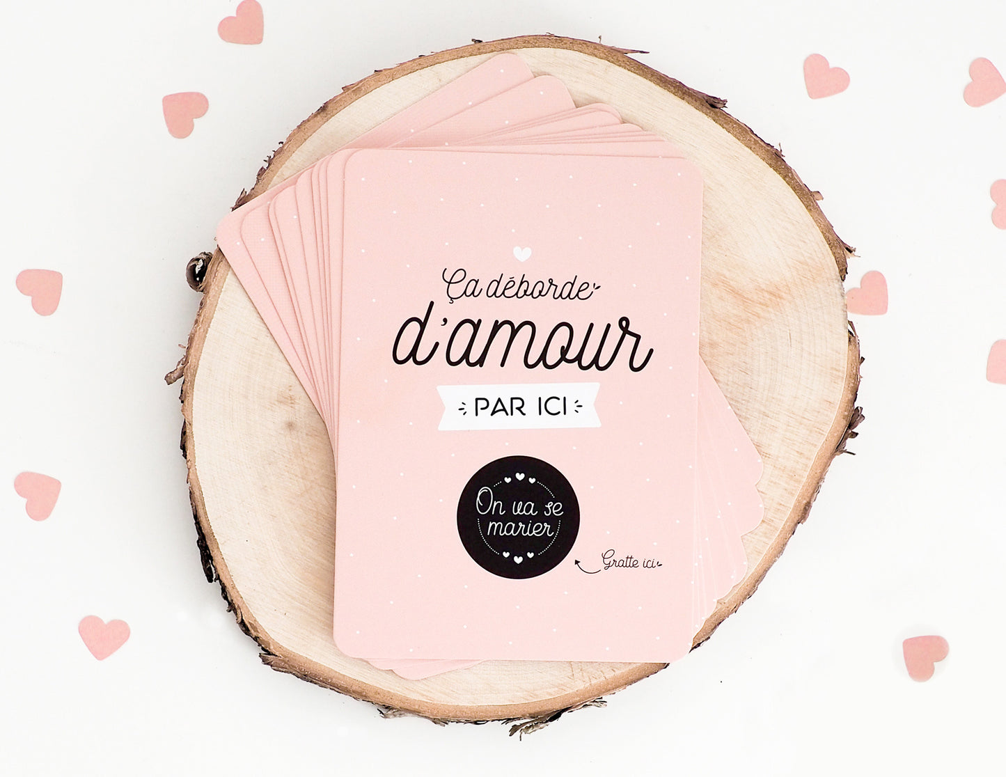 Carte à gratter - On va se marier