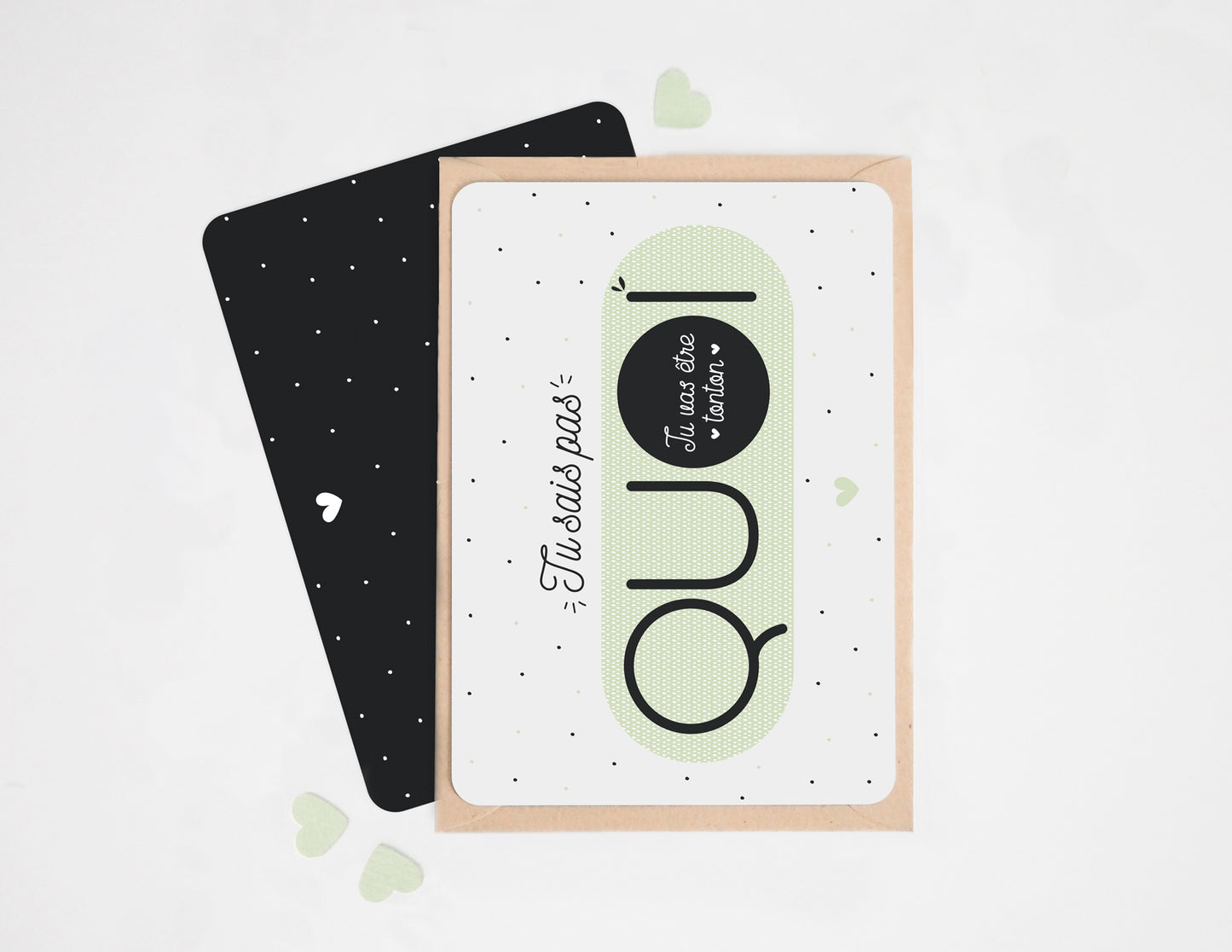 Carte à gratter tonton - Tu vas être tonton