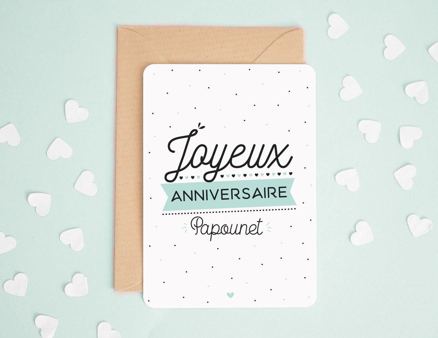 Carte - Joyeux anniversaire papounet - Manahia