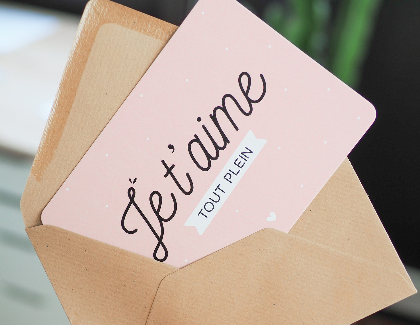 Carte - Je t'aime tout plein