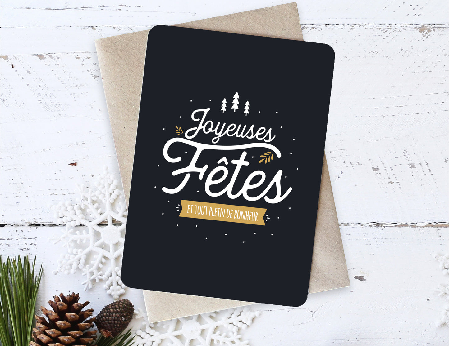 Carte - Joyeuses fêtes
