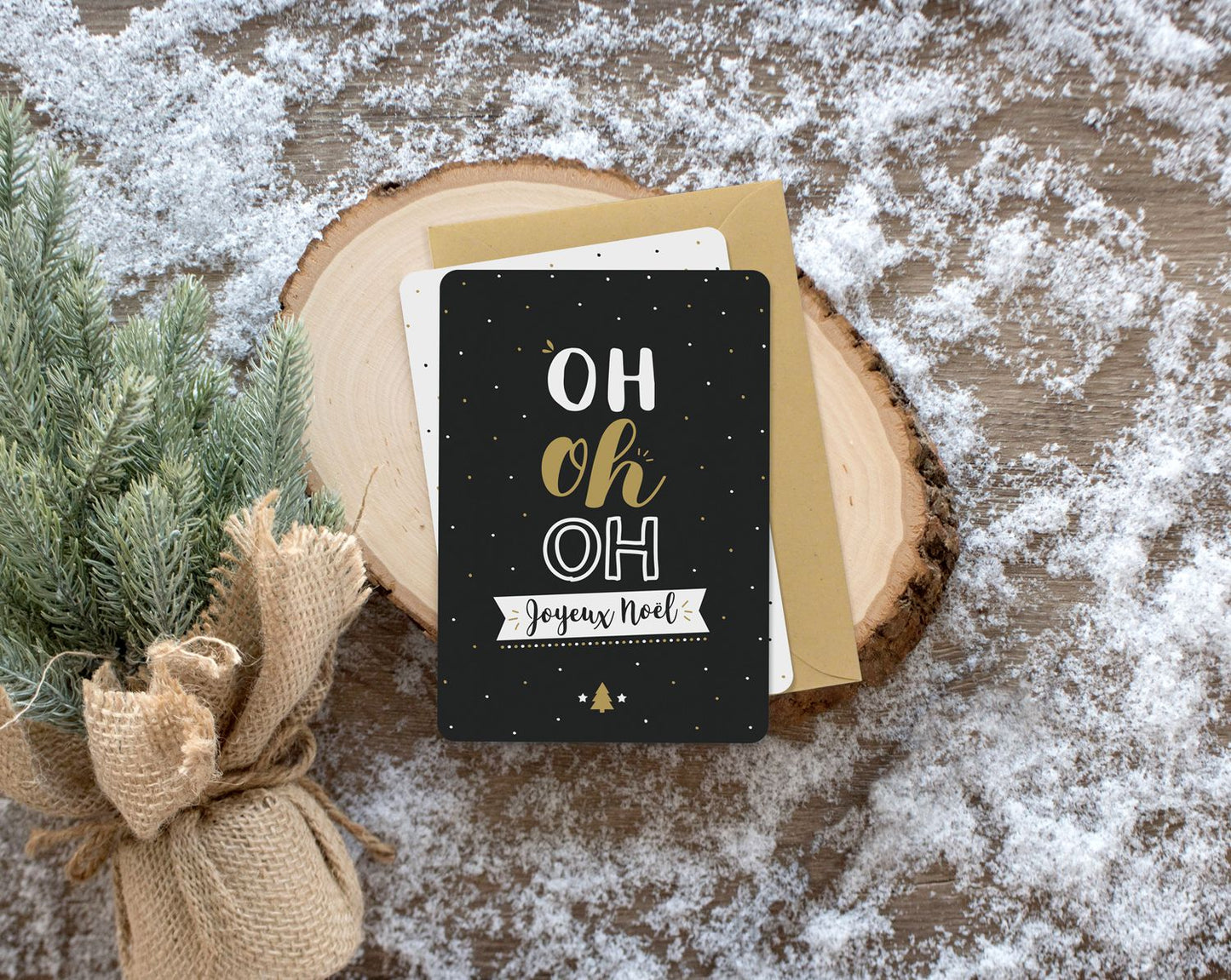 Carte - Oh Oh Oh Joyeux Noël