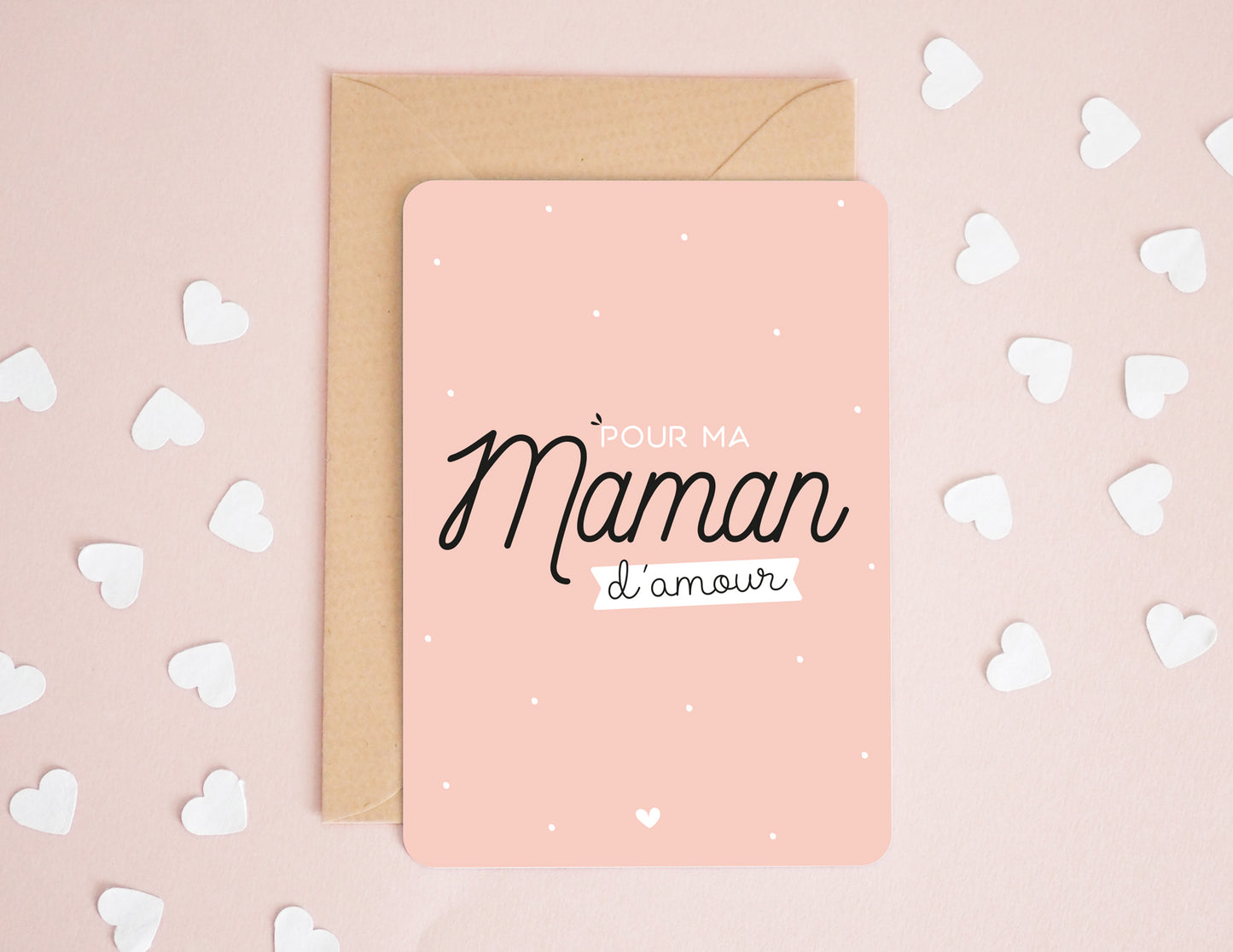 Carte maman - Pour ma maman d'amour - Manahia