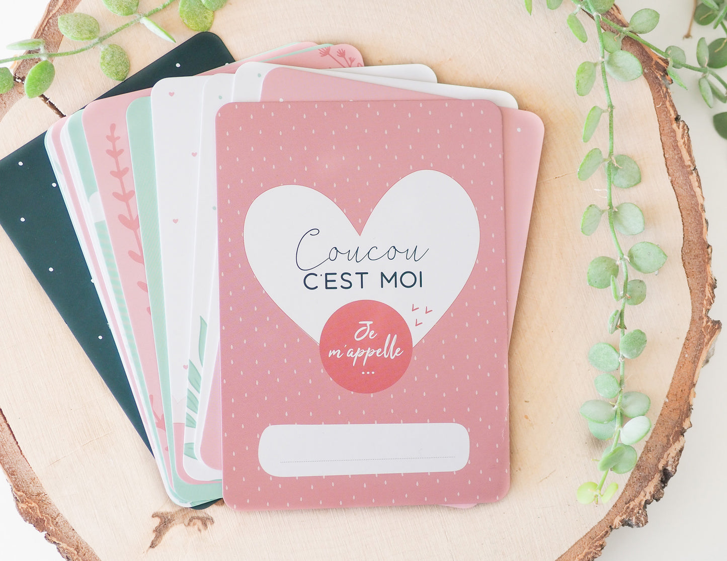 Cartes étapes - Rose - Manahia