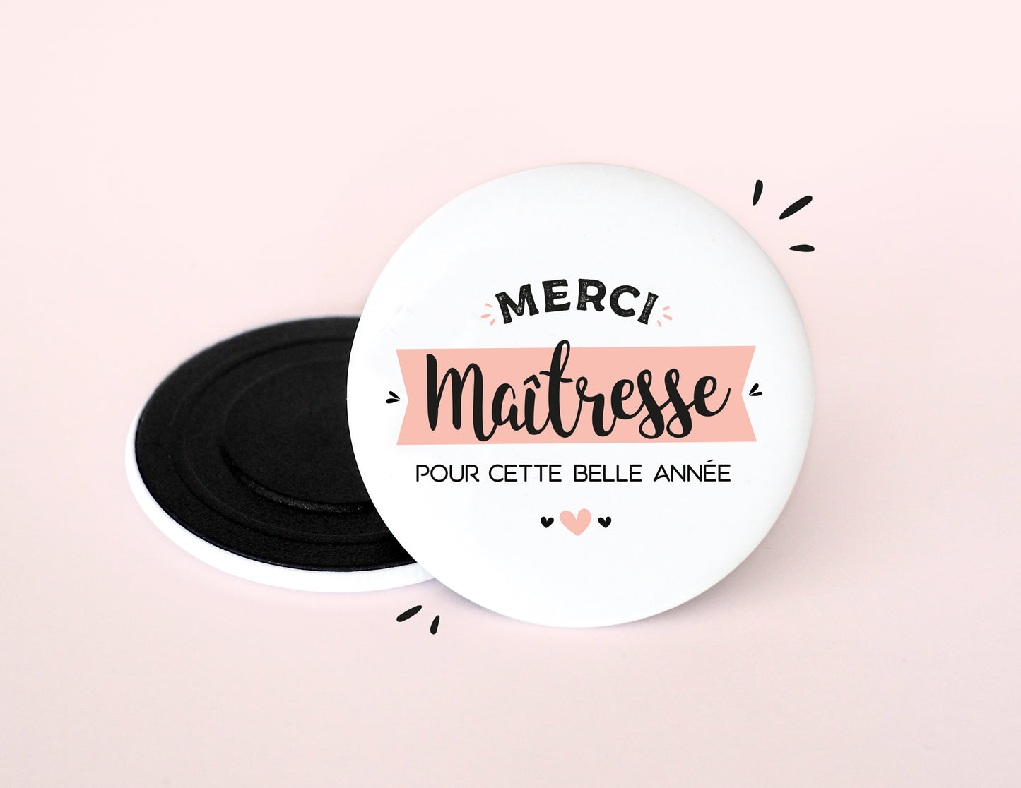 Magnet - Merci maîtresse pour cette belle année - Manahia