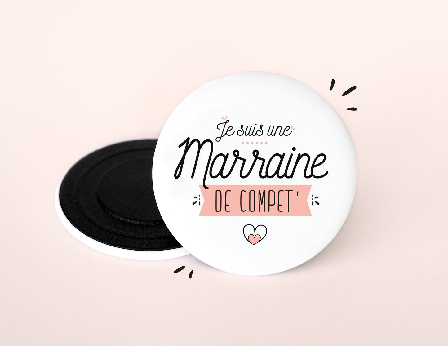 Magnet - Marraine de compet'