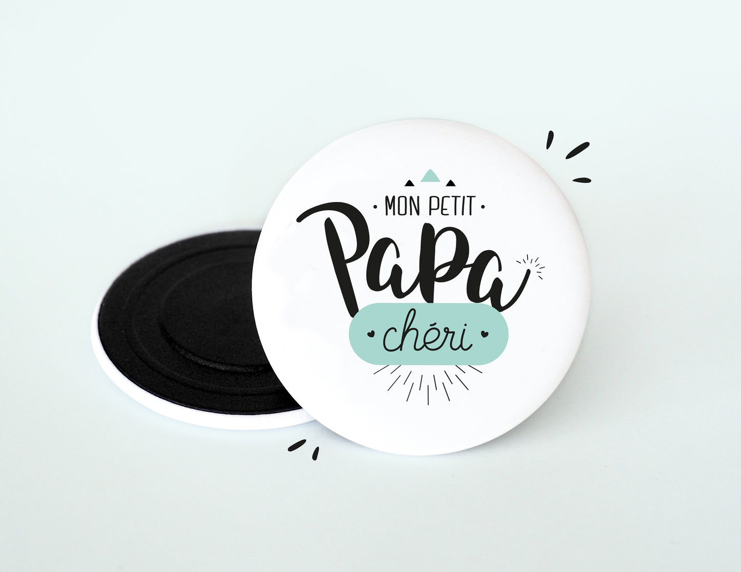 Magnet - Mon petit papa chéri - Manahia