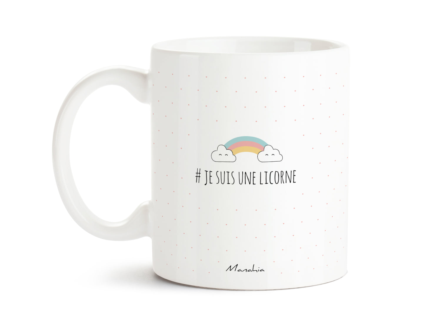 Mug - Je prends la vie côté paillettes